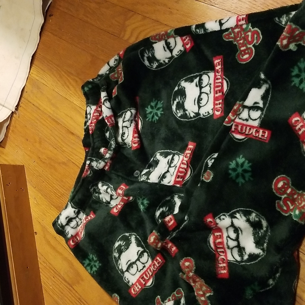 A Christmas Story soft pj bottoms, medium